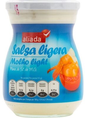 Salsa ligera sin gluten