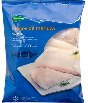 Filetes de merluza del cabo sin piel