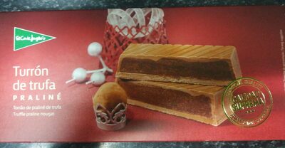 Turrón de trufa praliné