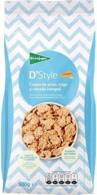 D'style copos tostados de arroz y trigo integral