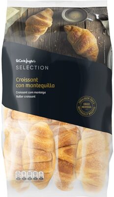 Croissant con mantequilla front packaging