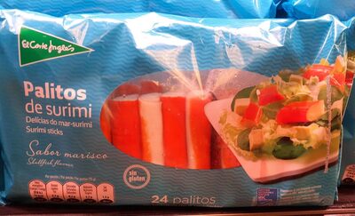 Palitos de surimi front packaging