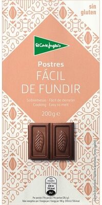 Chocolate front packaging