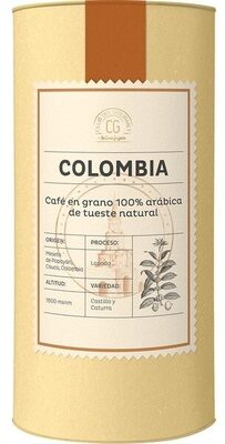 Café colombiano en grano