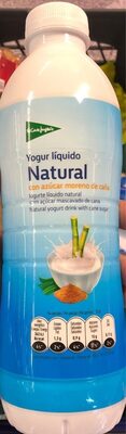 Yogur líquido natural front packaging