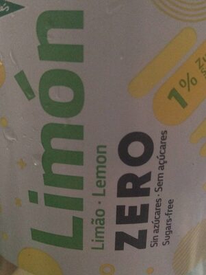 Limón zero front packaging
