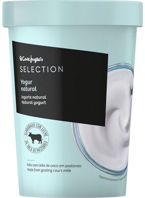 Yogur natural selección