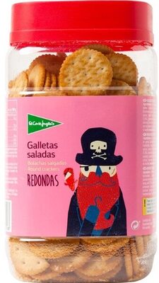 Galletas saladas redondas