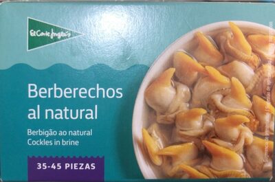 Berberechos al natural front packaging