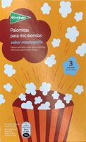 Palomitas para microondas sabor mantequilla