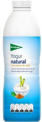 Yogur natural con azúcar de caña
