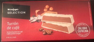 Turrón de café
