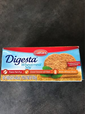 Wheatmeal soy cookies