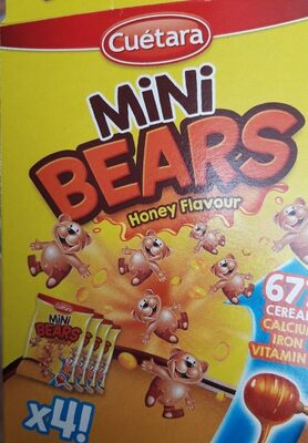 Mini bears honey flavour