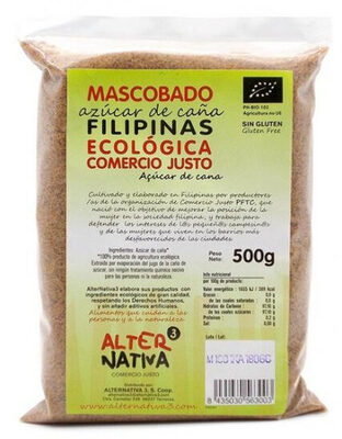 Azúcar de caña mascobado bio