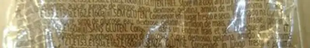 Brochette Marshmallow Snoopy ingredients label