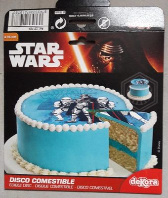 Star wars Disco comestible