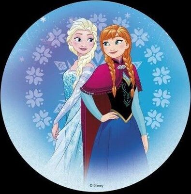 Disque Comestible La Reine Des Neiges 20CM