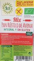 Mix Pan rústico de avena