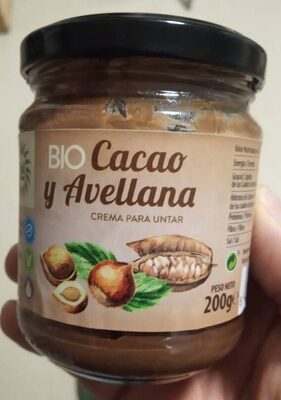 Cacao y avellana para untar