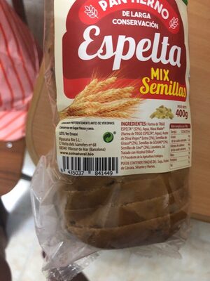 Pan tierno Espelta mix semillas