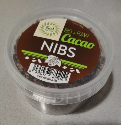 Bio & Raw Cacao Nibs front packaging