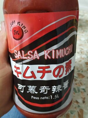 Salsa kimuchi front packaging