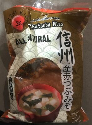 Pasta miso front packaging