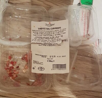 Taquitos de jamón curados