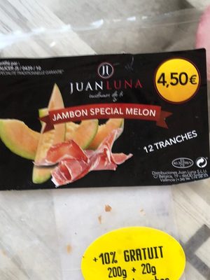 Jambon serrano jambon speciale melon