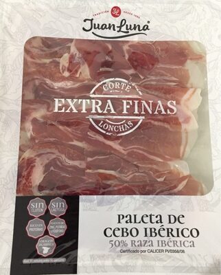 Paleta de cebo ibérico