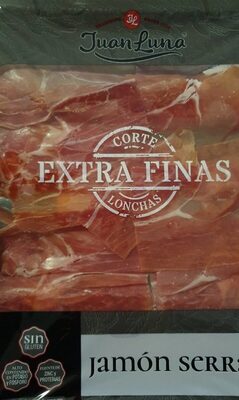 Jamón Serrano front packaging