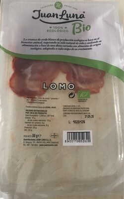 Lomo 100% Ecologico front packaging