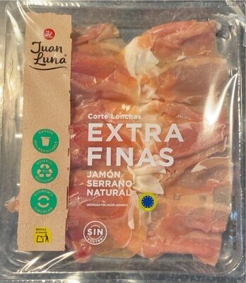 Jamón serrano natural