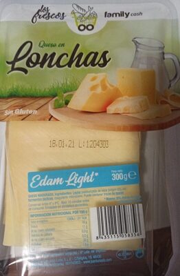 Queso en Lonchas edam light