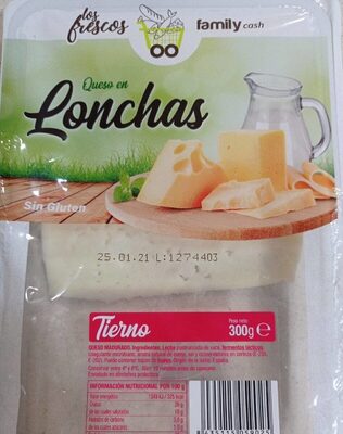 Queso en lonchas