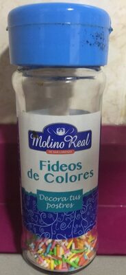 Fideos de colores
