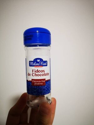 Fideos de Chocolate front packaging