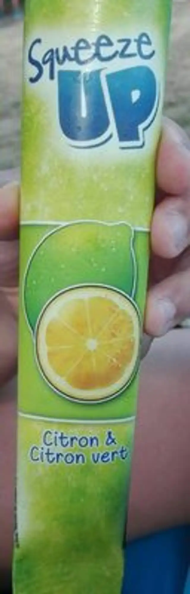 Squeeze up nutrition facts table