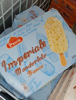 Gelato imperiale mandorlato bianco