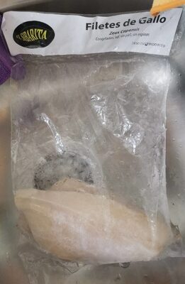 Filete de gallo front packaging