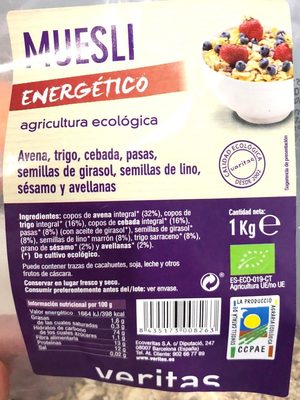 Muesli energetico
