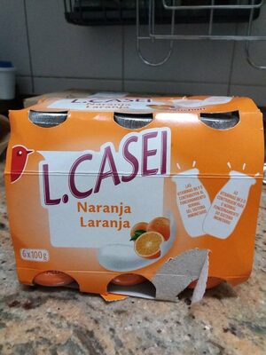 L. Casei con naranja