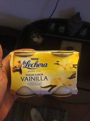 Yogur sabor vainilla