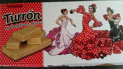 Turron de cacahuète blando