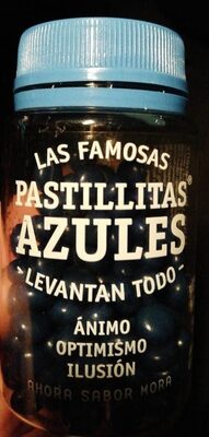 Pastillas azules front packaging