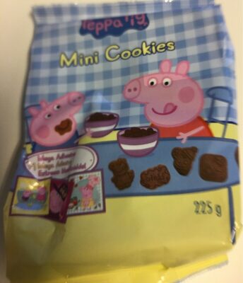 Peppa Pig mini cookies