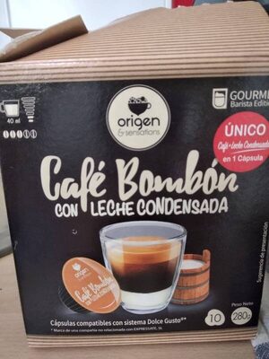 Cafe Bombón con leche condensada