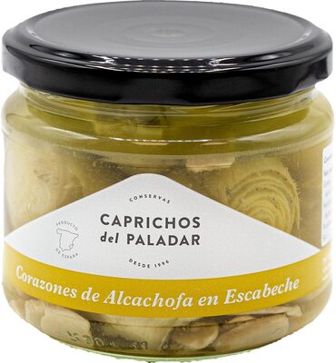 Corazones de alcachofa en escabeche