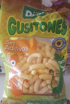 Gusitones sin aditivos front packaging